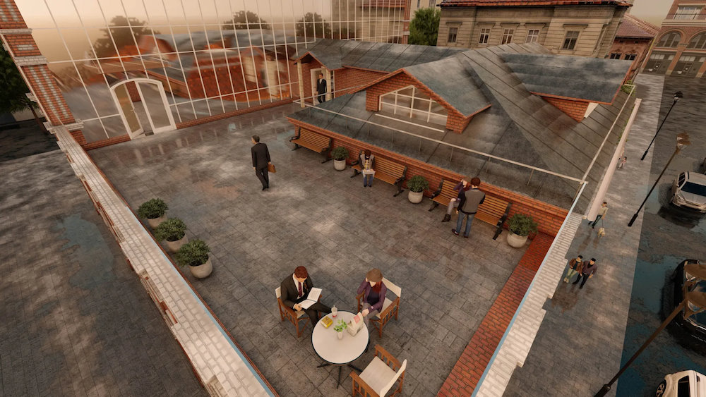 В центре Перми появится зона отдыха на крыше 