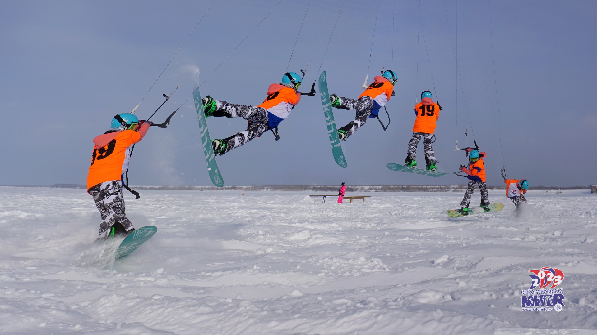 В Пермском крае пройдут всероссийские соревнования по сноукайтингу «Строгановская миля-2024» 