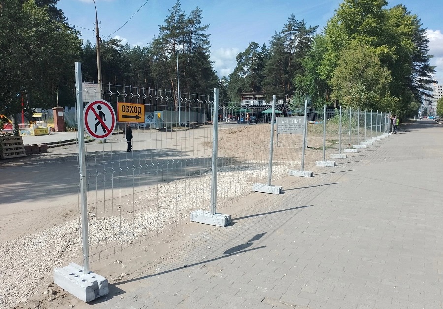 Пермякам закрыли проход по Балатовскому парку 