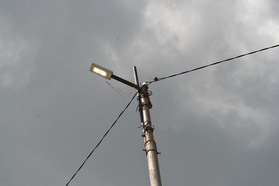 Специалисты «Пермэнерго» представили губернатору Прикамья результаты проекта по установке «умных» светильников в Нытвенском округе