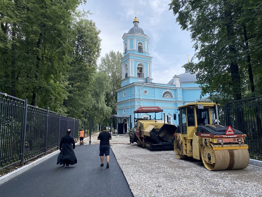 Благоустройство Егошихинского кладбища в Перми вышло на финальный этап