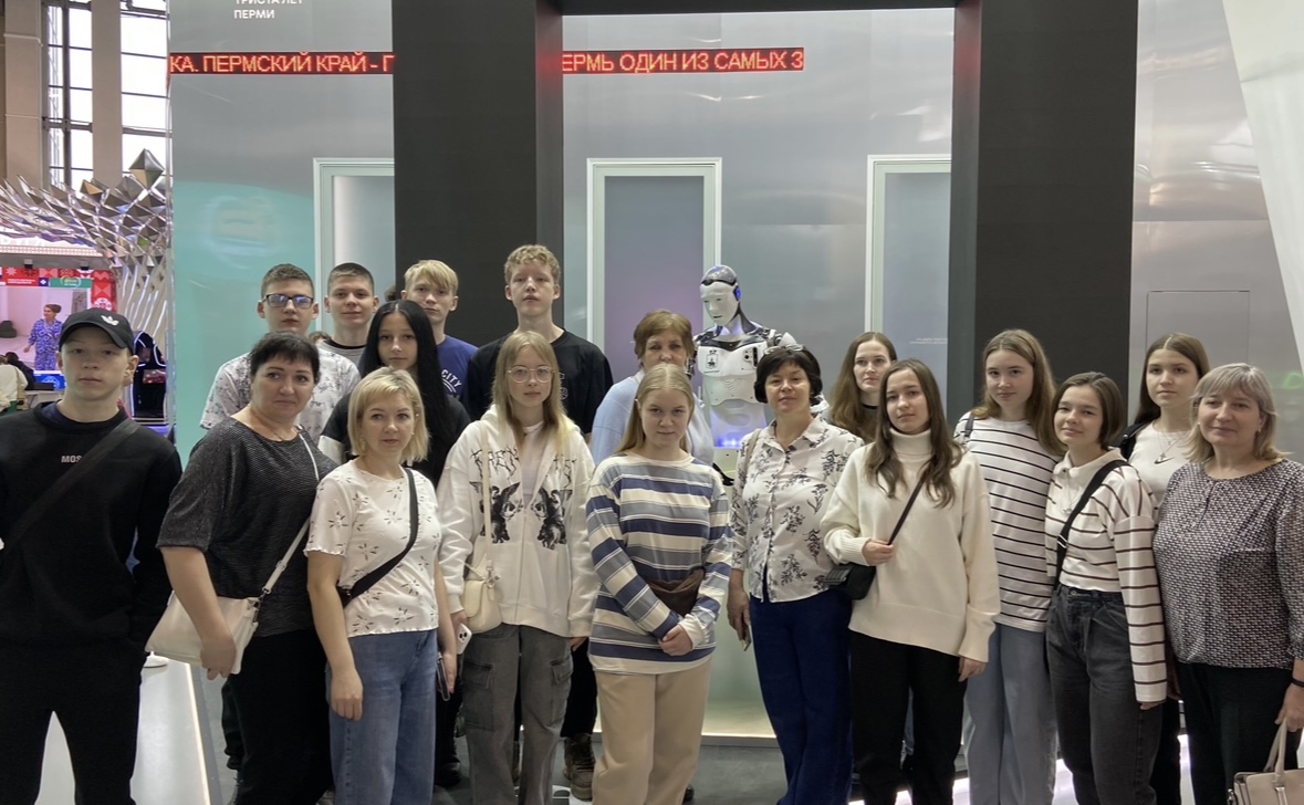 Выставку «Россия» в Москве посетили школьники из Куединского района