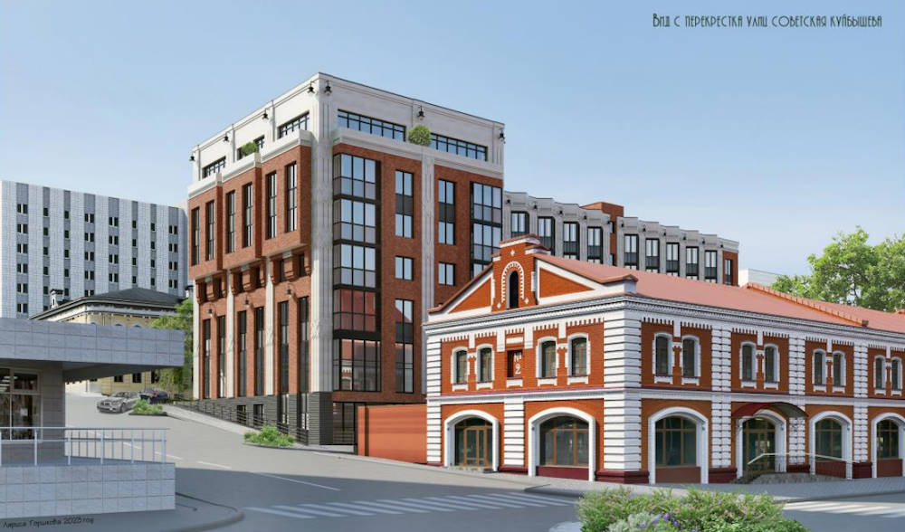 В историческом центре Перми появится 6-этажный жилой дом 