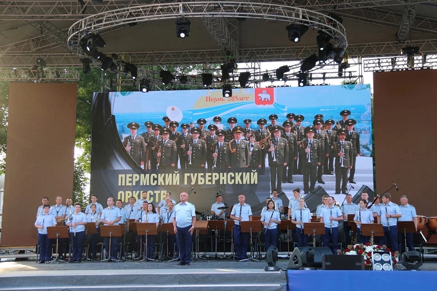 В День Великой Победы Пермский губернский оркестр выступит на четырех площадках