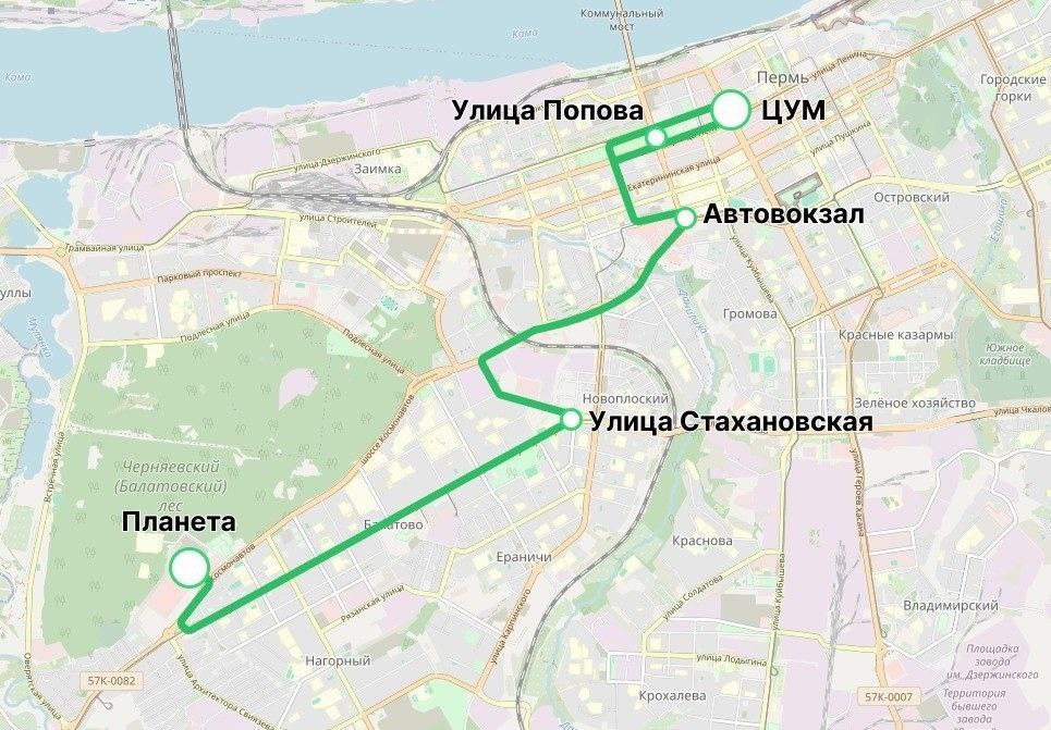 В Перми за 86,7 млн рублей запустят автобус от ТРЦ «Планета» до ЦУМа 