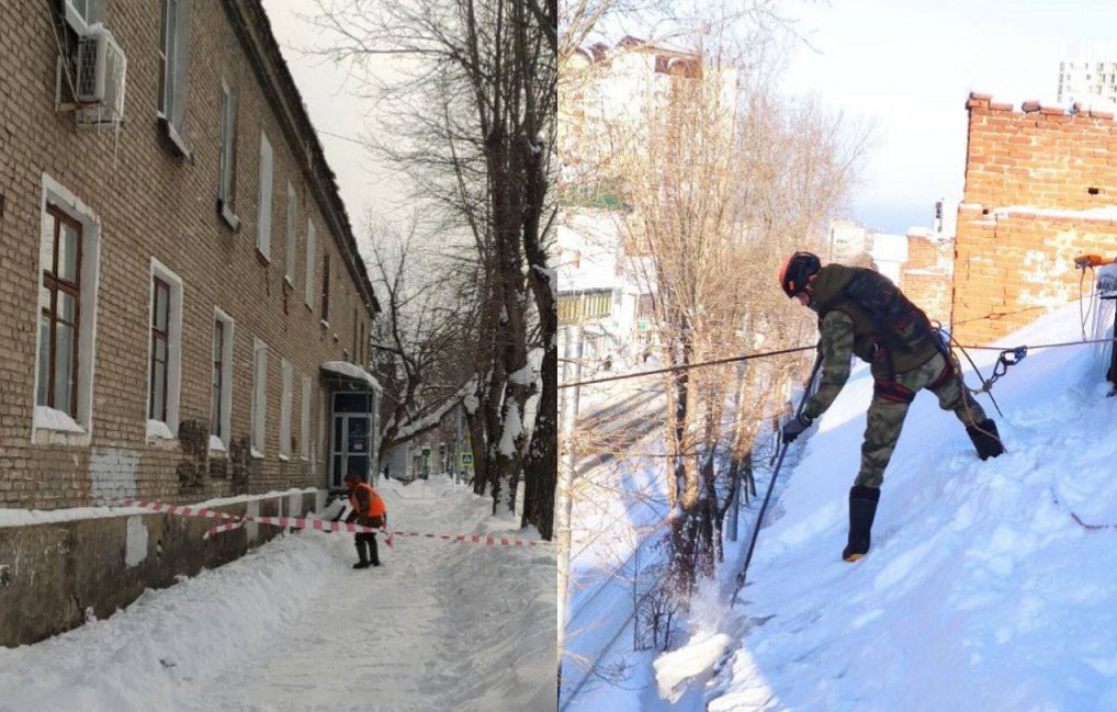 В Перми усилят контроль за уборкой снега и наледи с крыш 