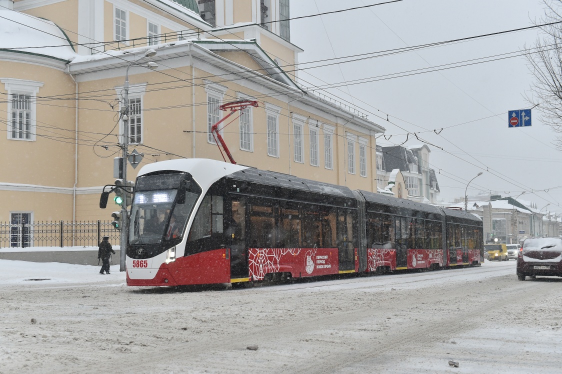 До конца 2023 года в Пермь привезут 20 новых трамваев 