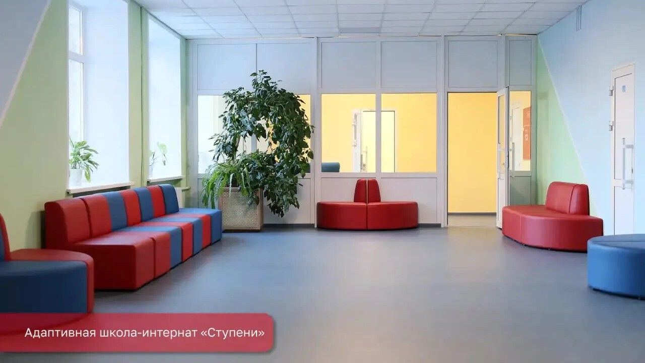 В Перми завершили капитальный ремонт корпуса школы-интерната «Ступени»