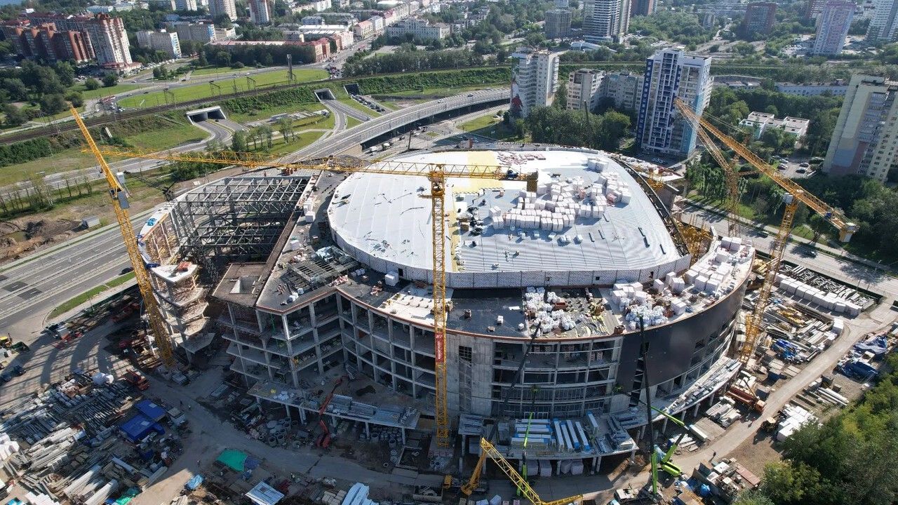 Готовность «Пермь-Арены» достигла почти 50 процентов