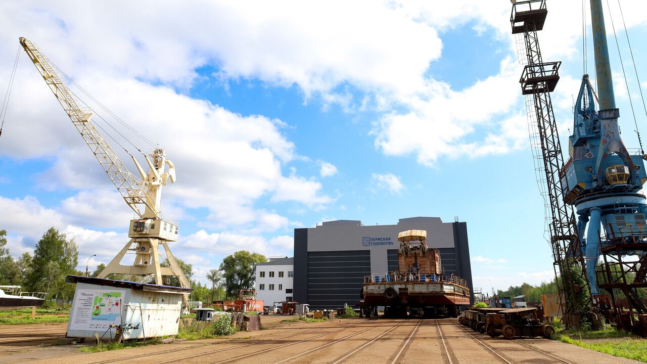 Уникальные инновационные причалы строят в Перми 