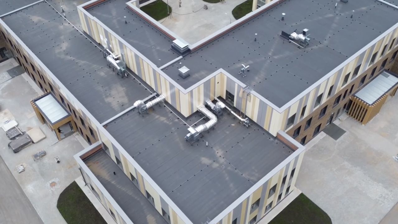 Готовность нового корпуса фтизиопульмонологического центра в Перми превысила 80%