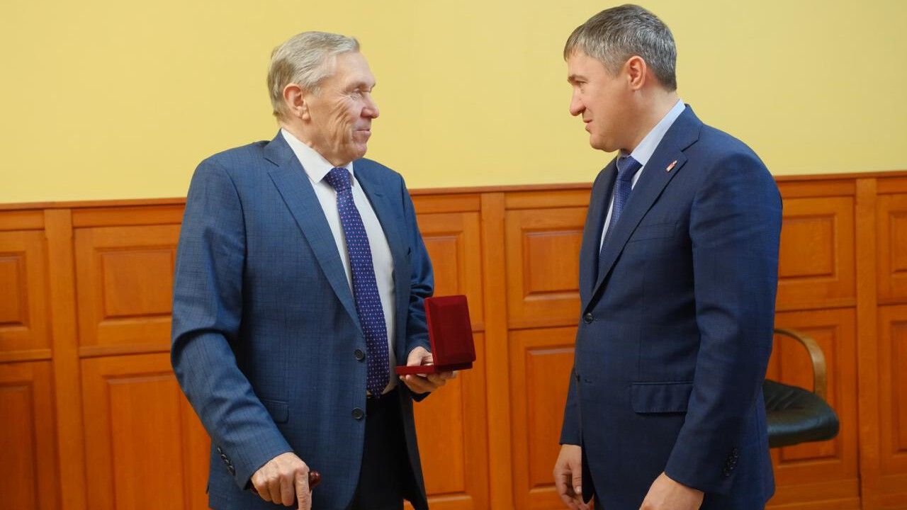 Владимиру Ломаеву вручили медаль «За заслуги перед Пермским краем»