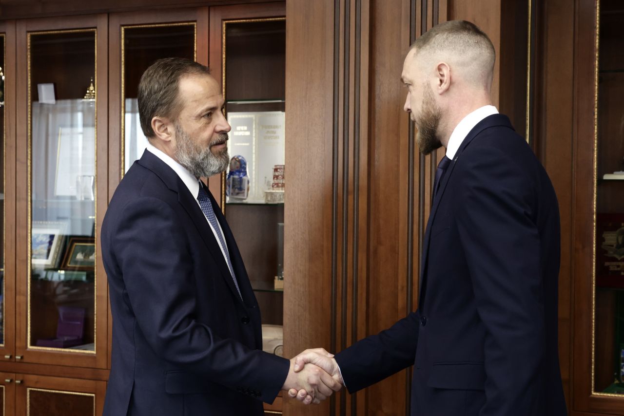 ​Иван Амиров обсудил с Игорем Комаровым реализацию федеральных инициатив и поддержку участников СВО в Пермском крае