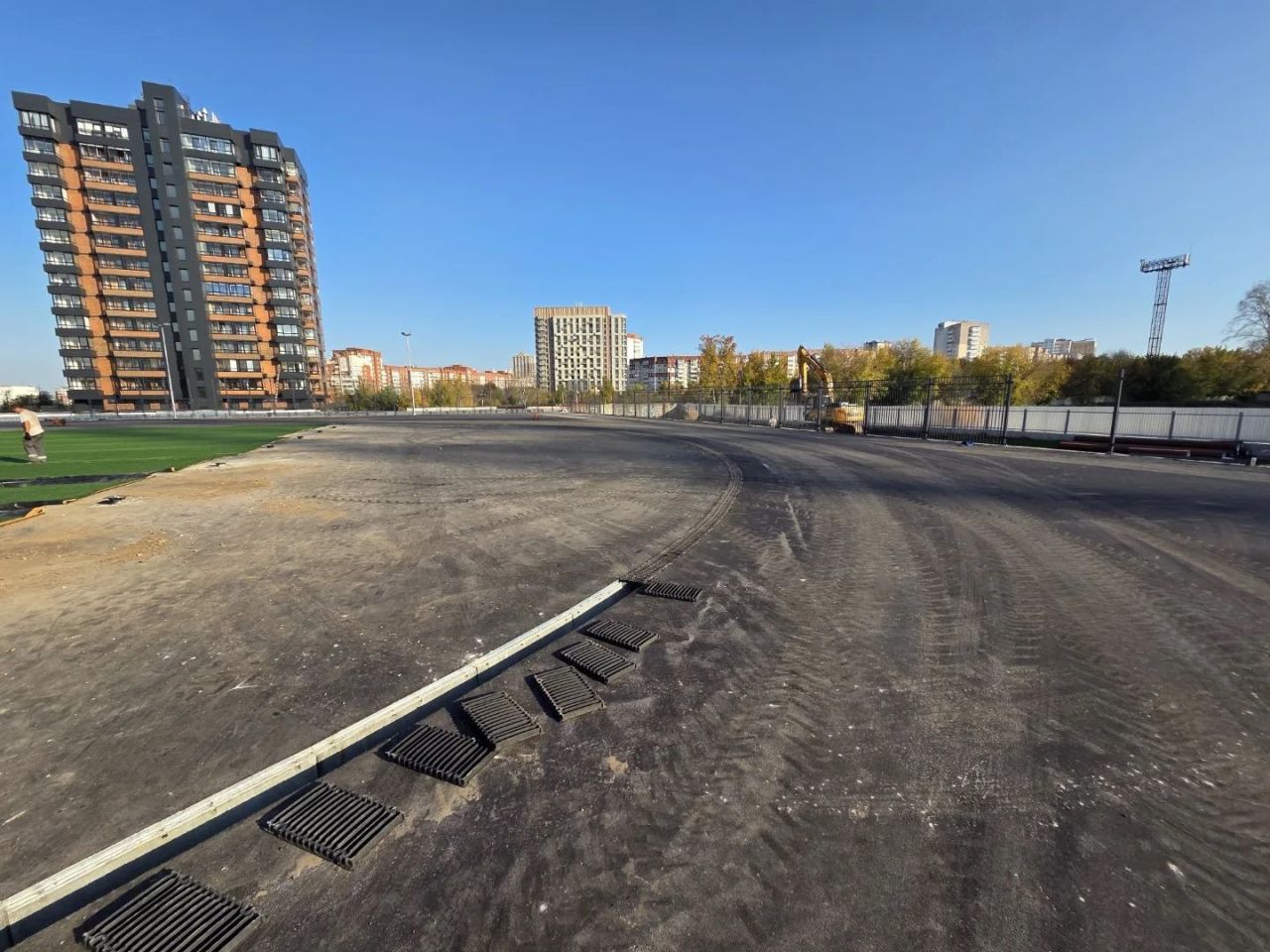 Готовность стадиона спорткомплекса «Трудовые резервы» в Перми превысила 80%