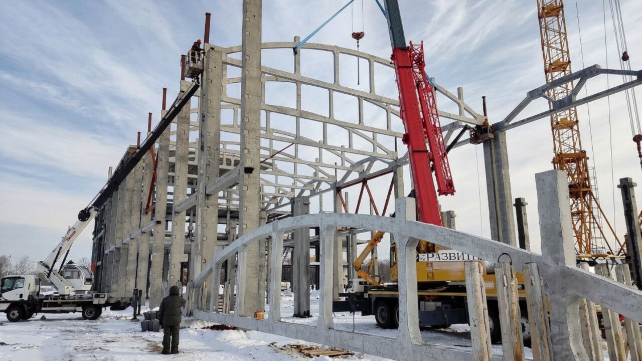 В Перми возводят современный складской комплекс