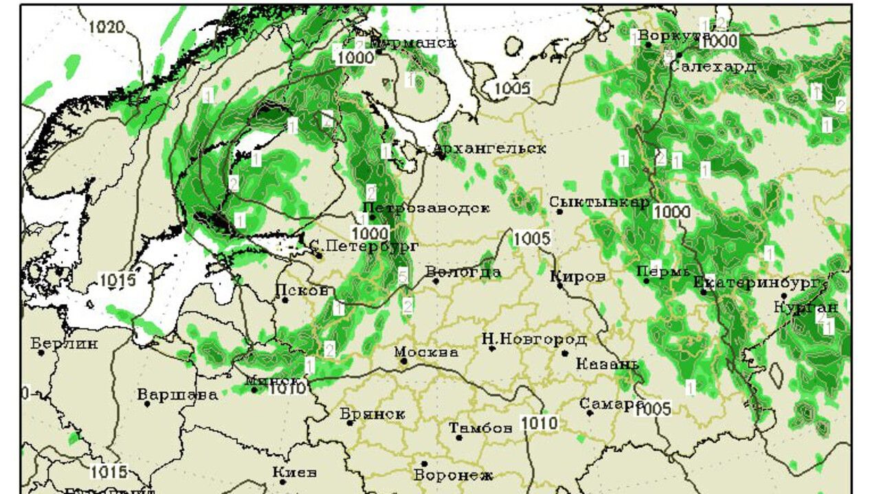 Холодный фронт и погодные изменения придут в Пермский край на выходные
