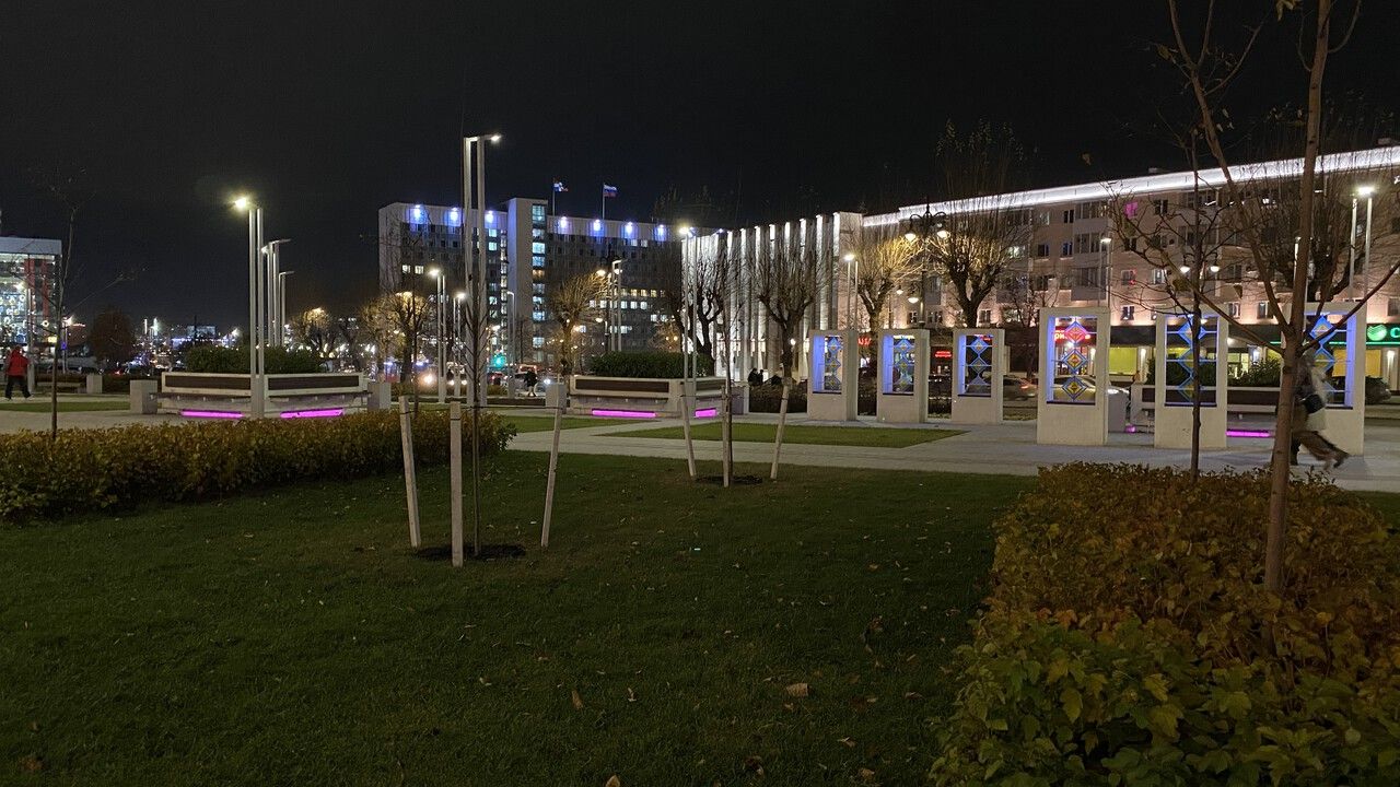 В Перми начали убирать передвижное озеленение с городских улиц