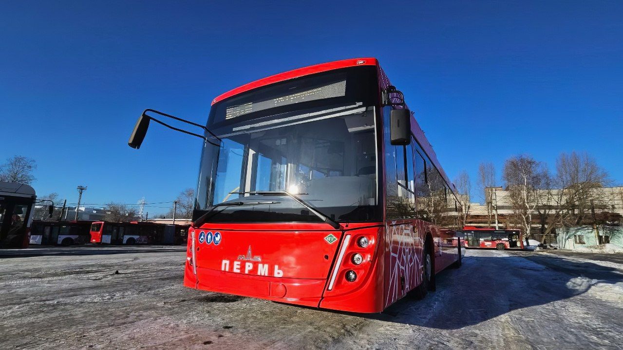 ​В Пермь прибыла ещё одна партия из 5 автобусов для городских перевозок