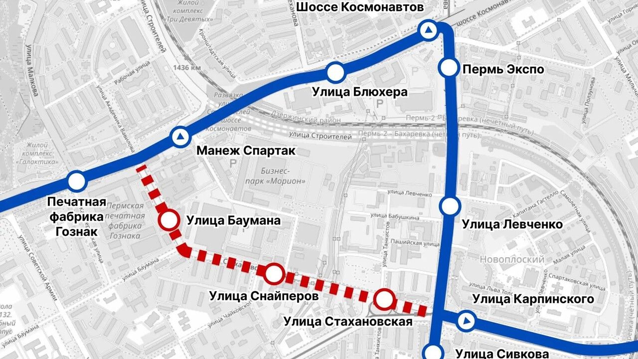 Три автобусных маршрута в Перми изменили схему движения