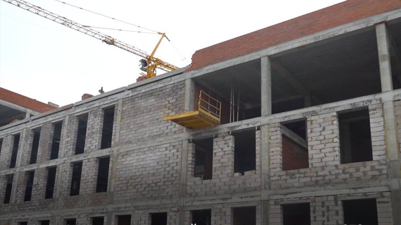 В Перми завершен каркас нового корпуса лицея №3 в Индустриальном районе