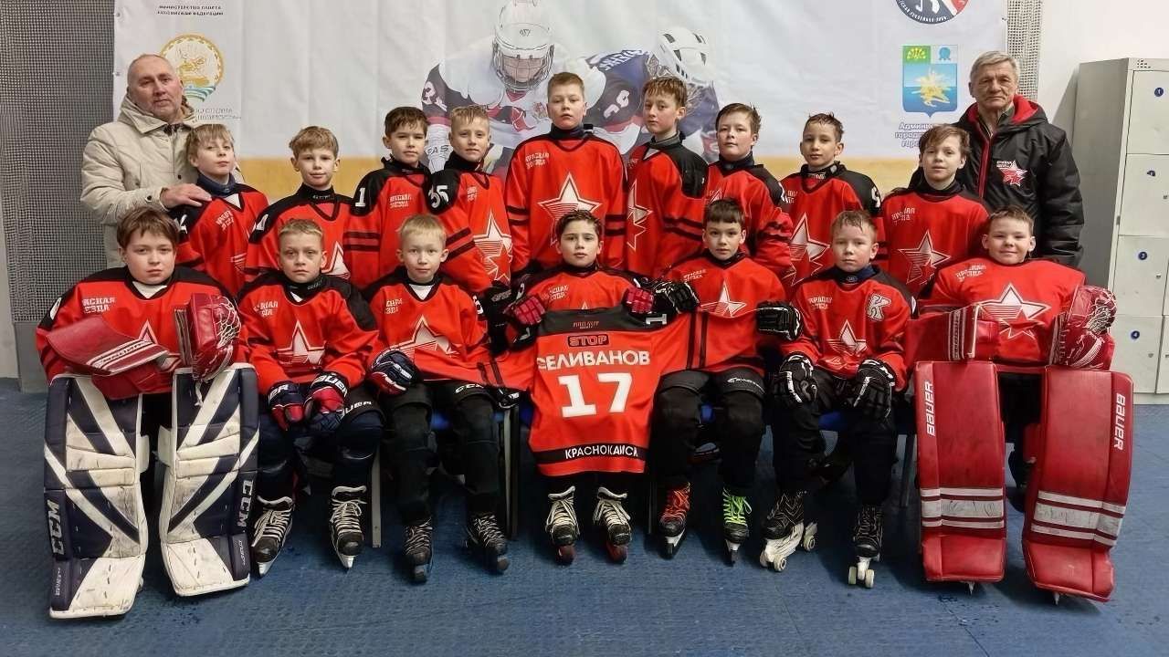 Команда юных хоккеистов из Краснокамска впервые представит Прикамье в суперфинале «Золотой шайбы»