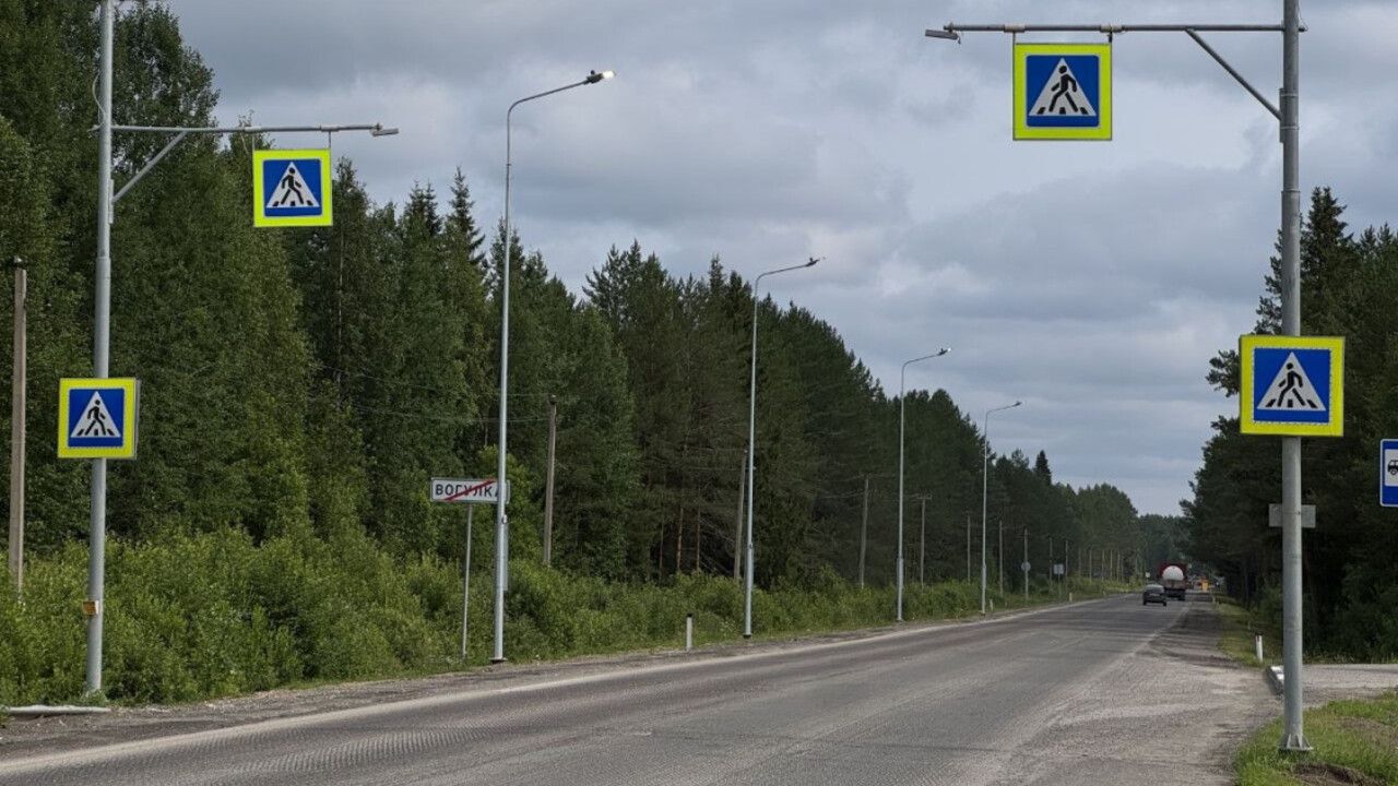 Еще в 26 населенных пунктах Прикамья появилось дорожное освещение