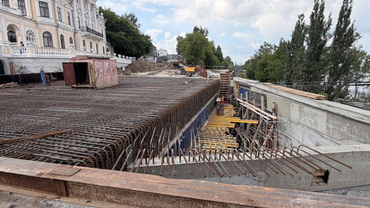​Реконструкция исторического путепровода на Монастырской в Перми выходит на финишную прямую