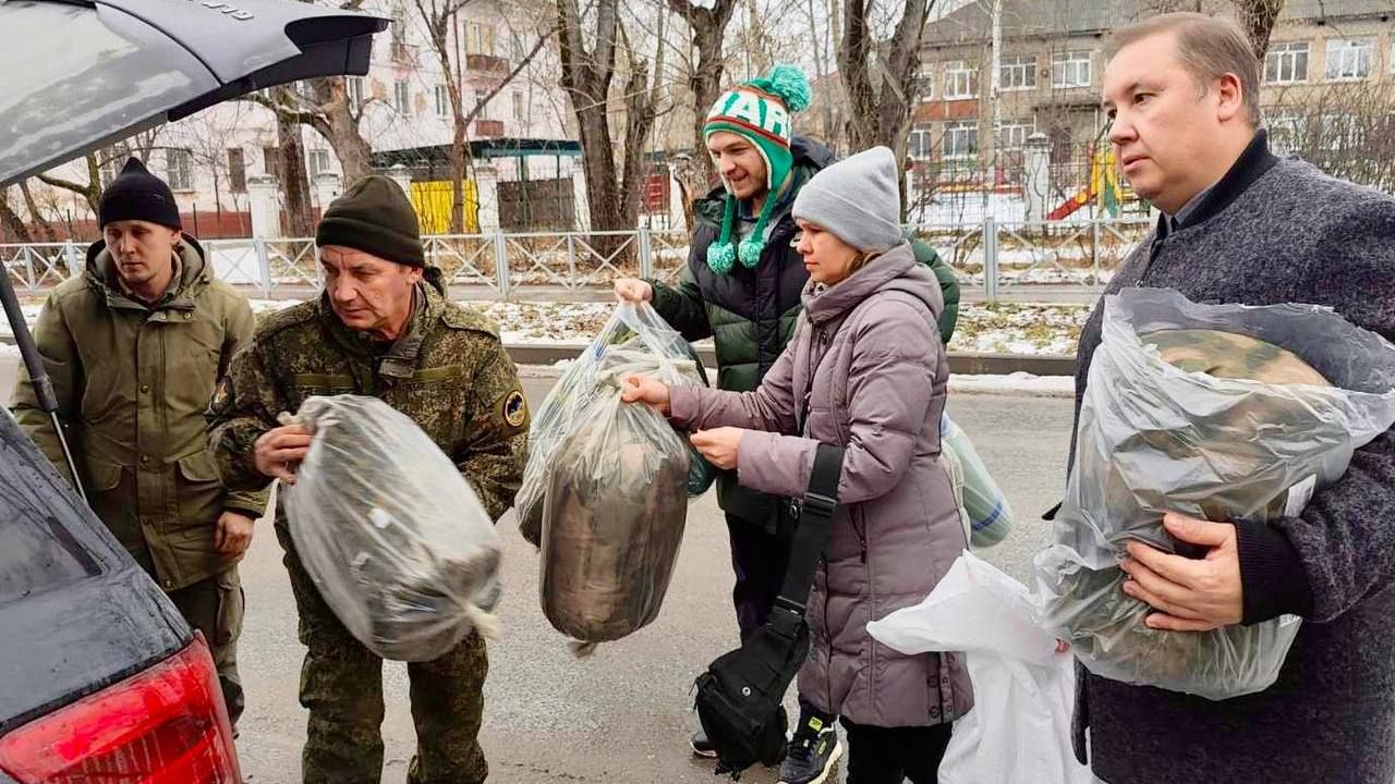 В Кировском районе Перми собирают гуманитарную помощь для отправки в зону СВО