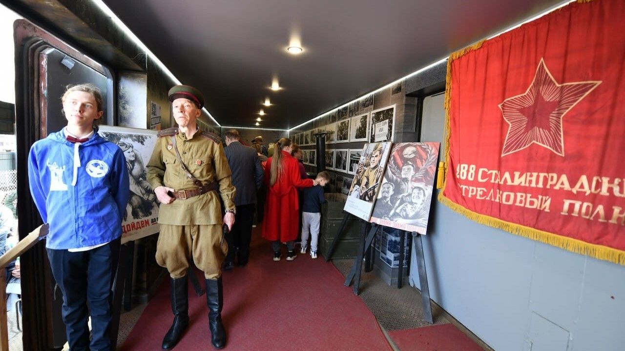Пермь встречает агитпоезд Минобороны: история, героизм и слава России