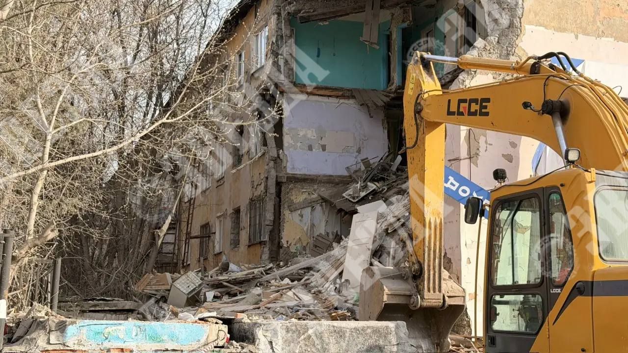 Дом на улице Чкалова, 38, в котором обрушилась стена, снесут до 25 мая