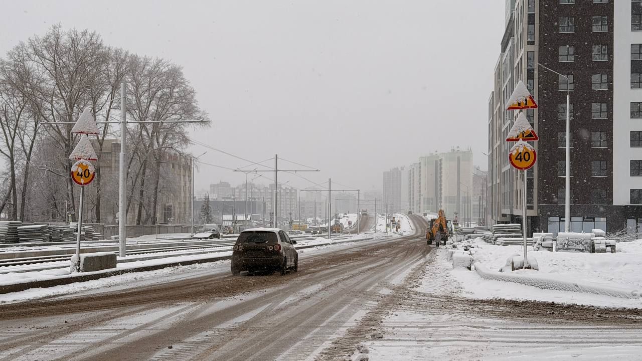 ​В Перми в техническом режиме открыли движение по улице Карпинского