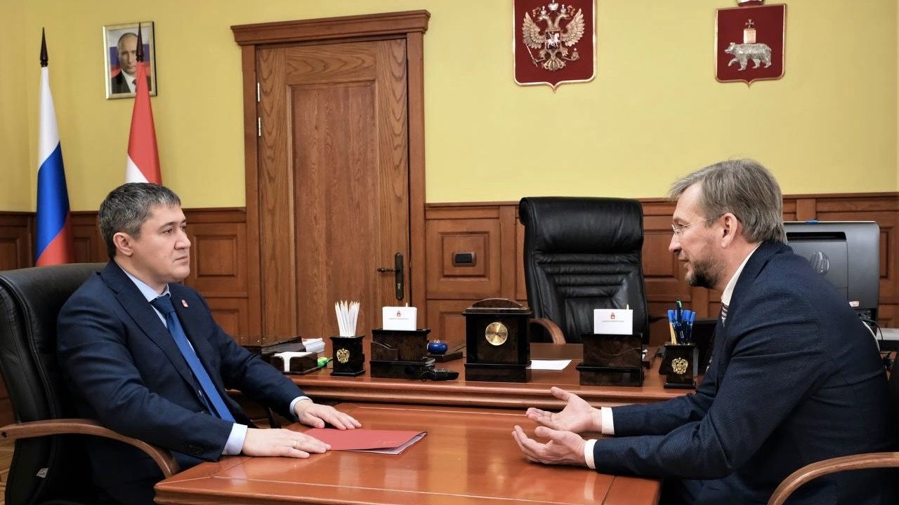 Глава Прикамья обсудил с новым ректором Пермского Политеха планы по развитию вуза 