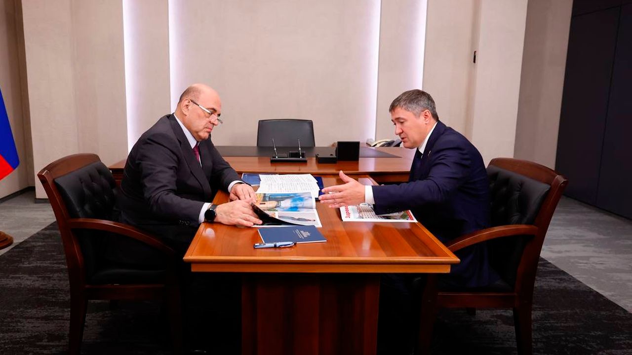 Дмитрий Махонин представил Михаилу Мишустину проекты развития Прикамья