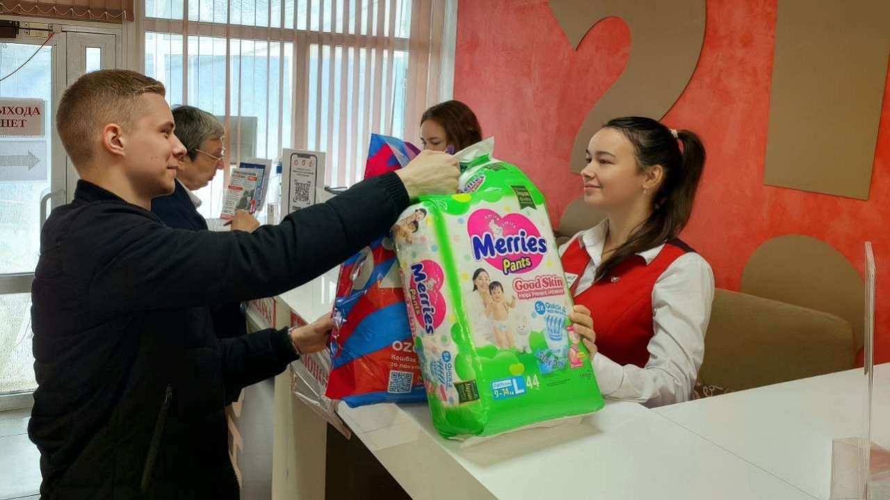 Больше тонны гуманитарного груза собрали в прикамских МФЦ за неделю