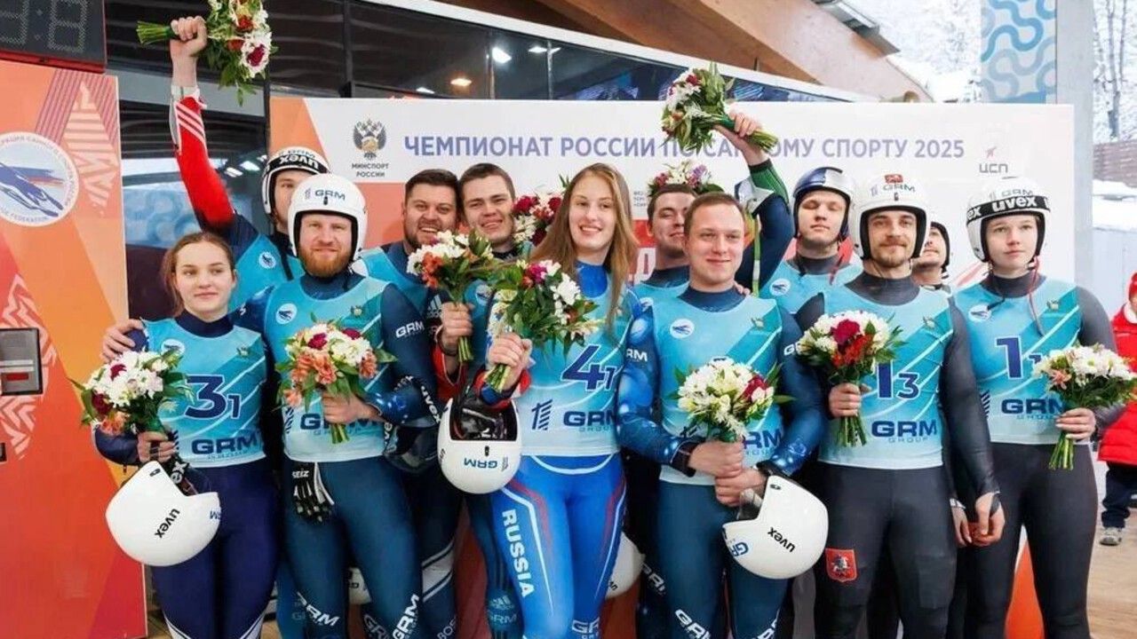 Саночники Пермского края стали чемпионами России