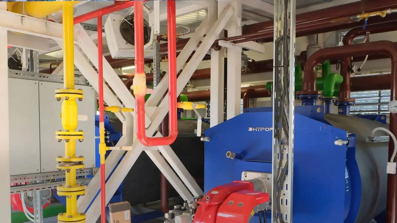 Новая газовая котельная в Юрле готова на 75%