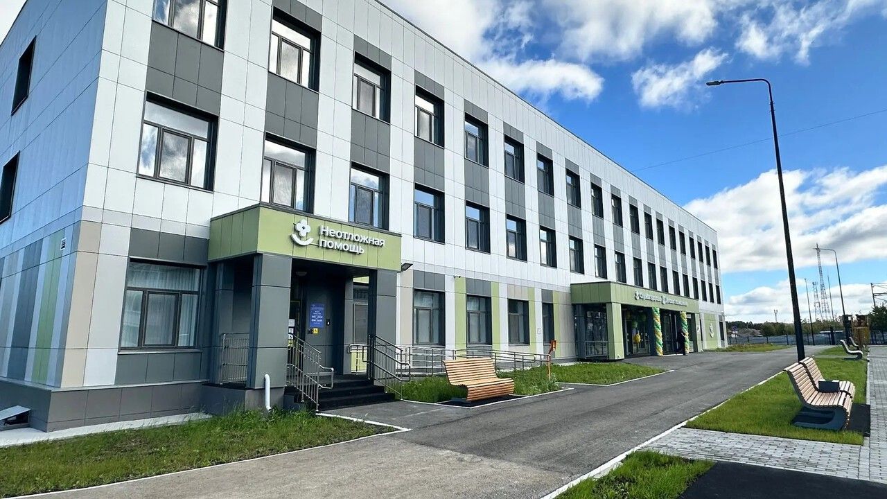 Новая детская поликлиника начала работу в Соликамске