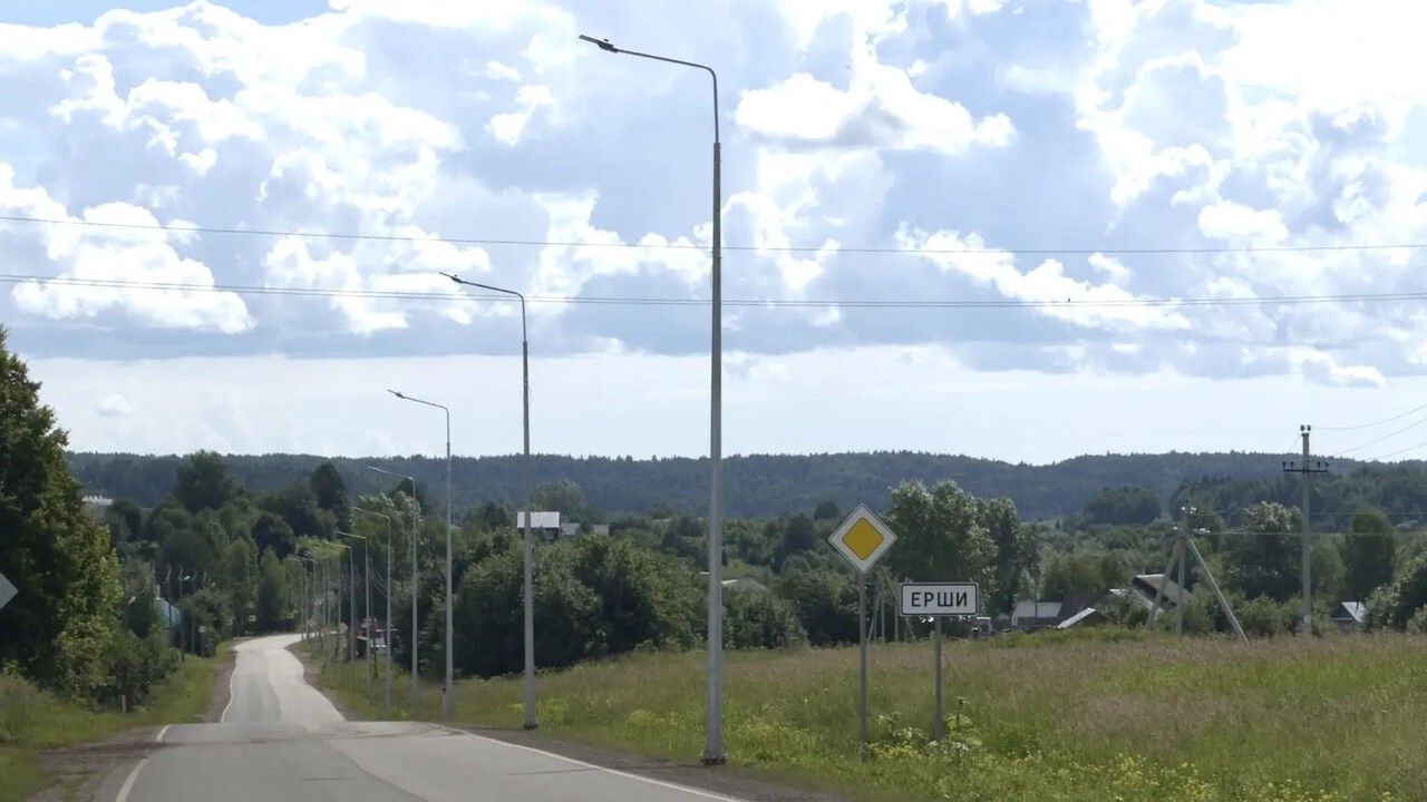 В Прикамье в рамках проекта «Светлый край» уличное освещение появилось еще в 26 населенных пунктах