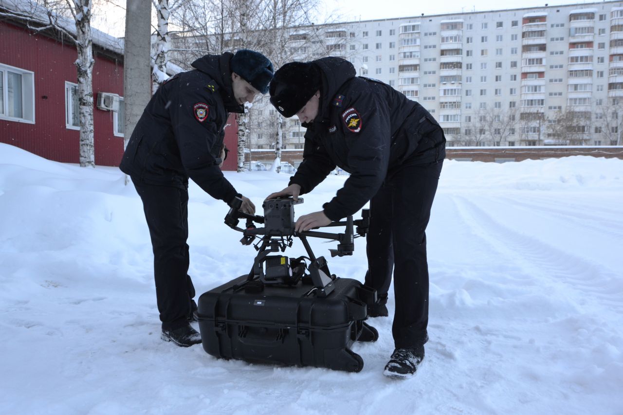 Фото: отделение РТК и БВС Управления МВД России по Перми