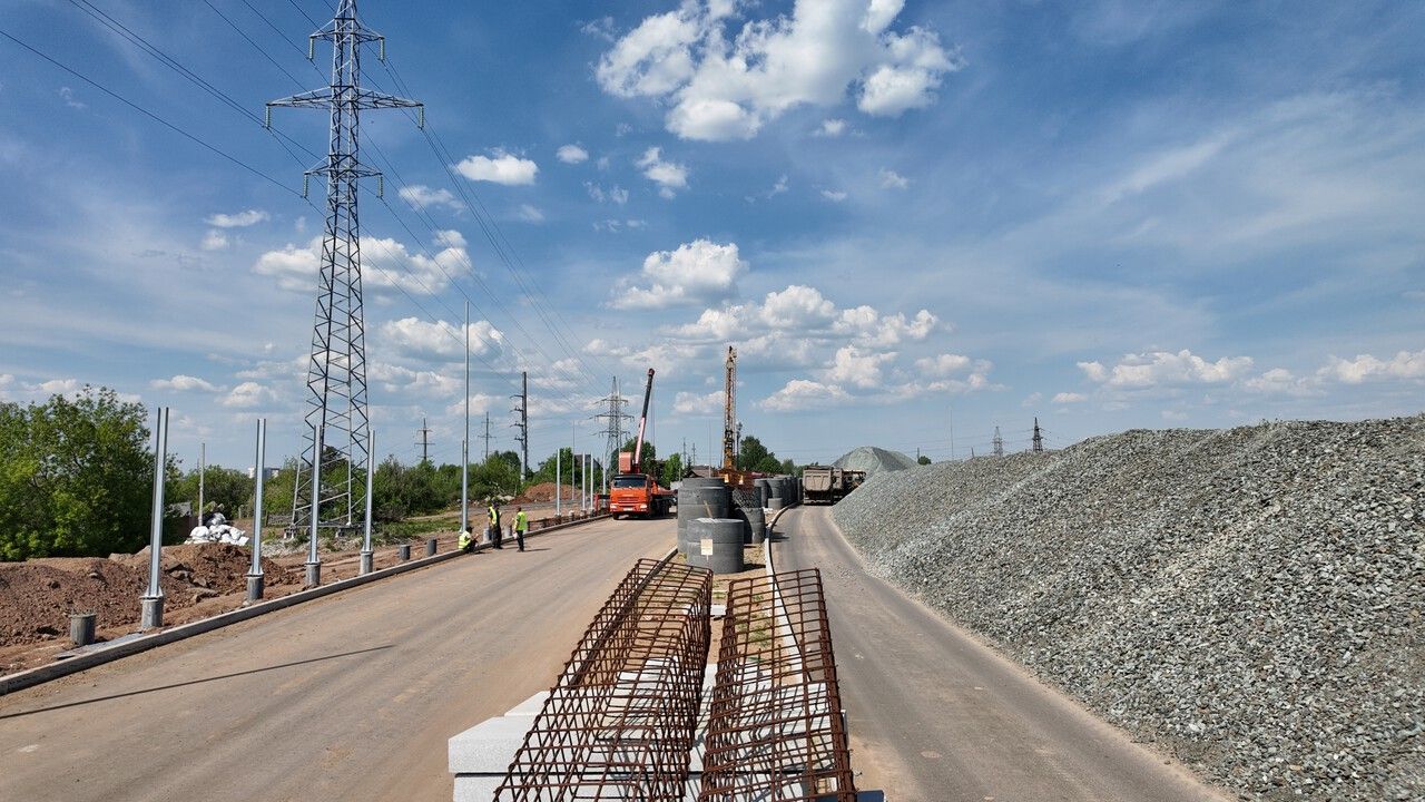 ​Техническая готовность трассы ТР-53 в Перми составляет 50 процентов