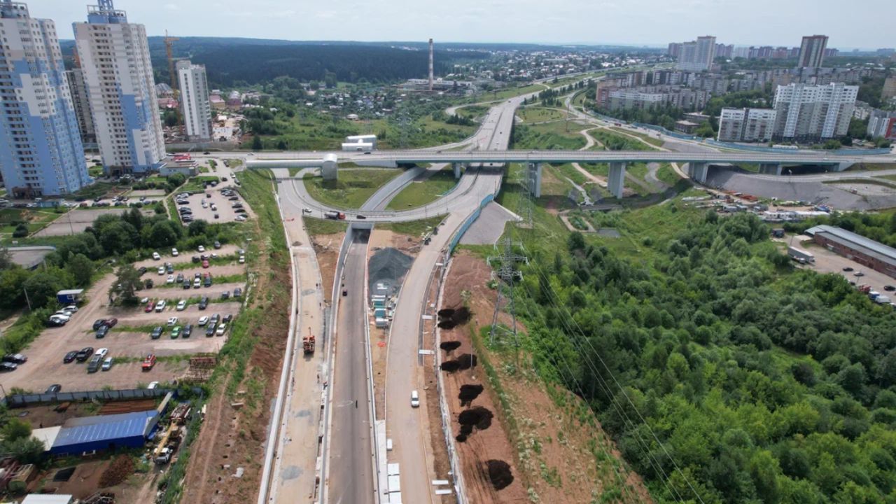 Техническое движение по новому участку ТР-53 в Перми откроют 1 августа