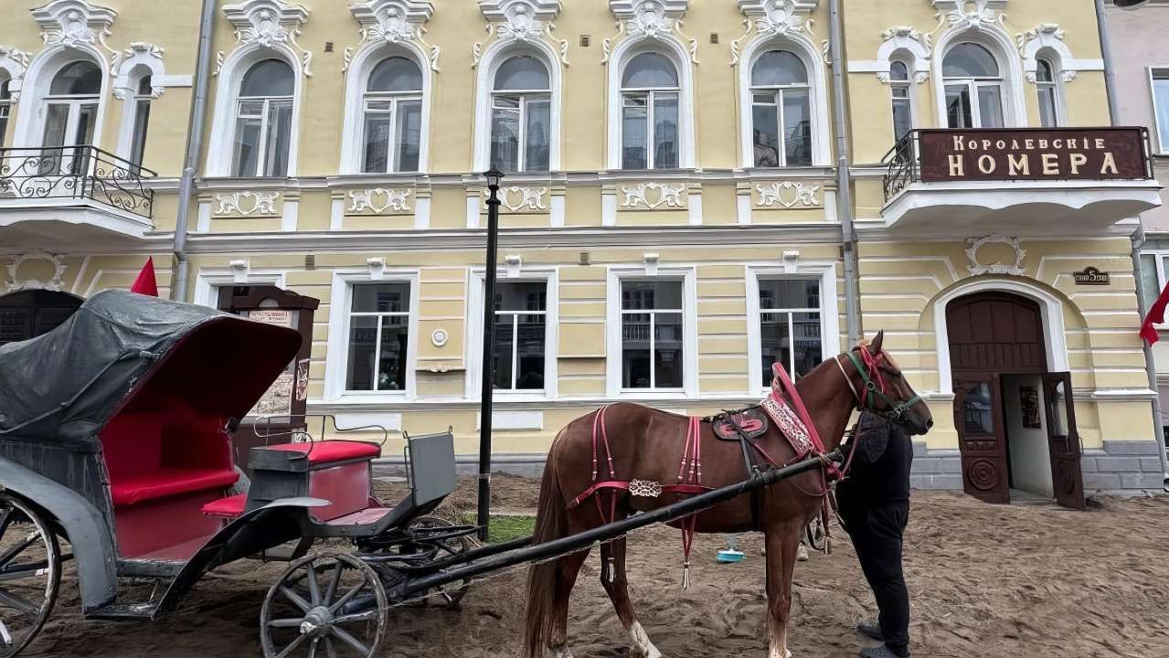 Съемки фильма «Романовы: преданность и предательство». Фото: Telegram-канал «Пермский край»