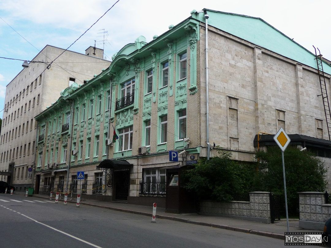Здание по Леонтьевскому переулку, 16. Ныне здесь находится посольство Азербайджана.Фото: mosday. ru (16+)