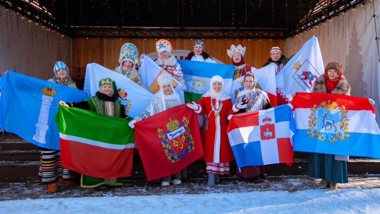 Пермский край принял участие в установлении рекорда России на слете послов гостеприимства