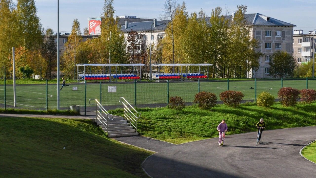 34 школьных двора благоустроили в Прикамье в 2026 году по проекту «Комфортный край»