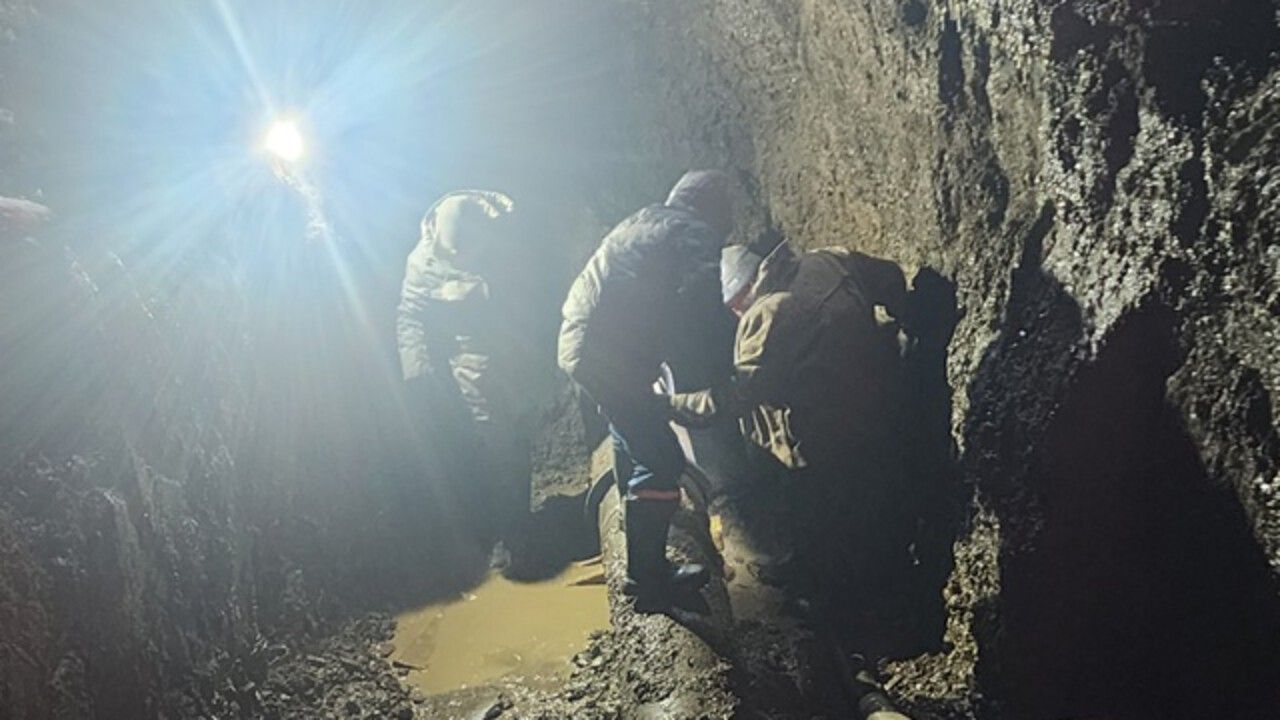 В Лысьве устранили аварию на водоводе