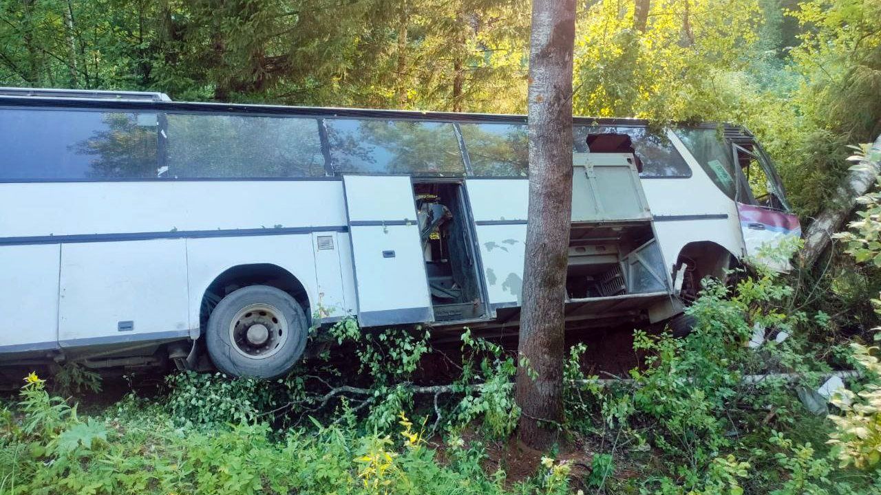 Пермяки пострадали в ДТП с автобусом под Воткинском в Удмуртии