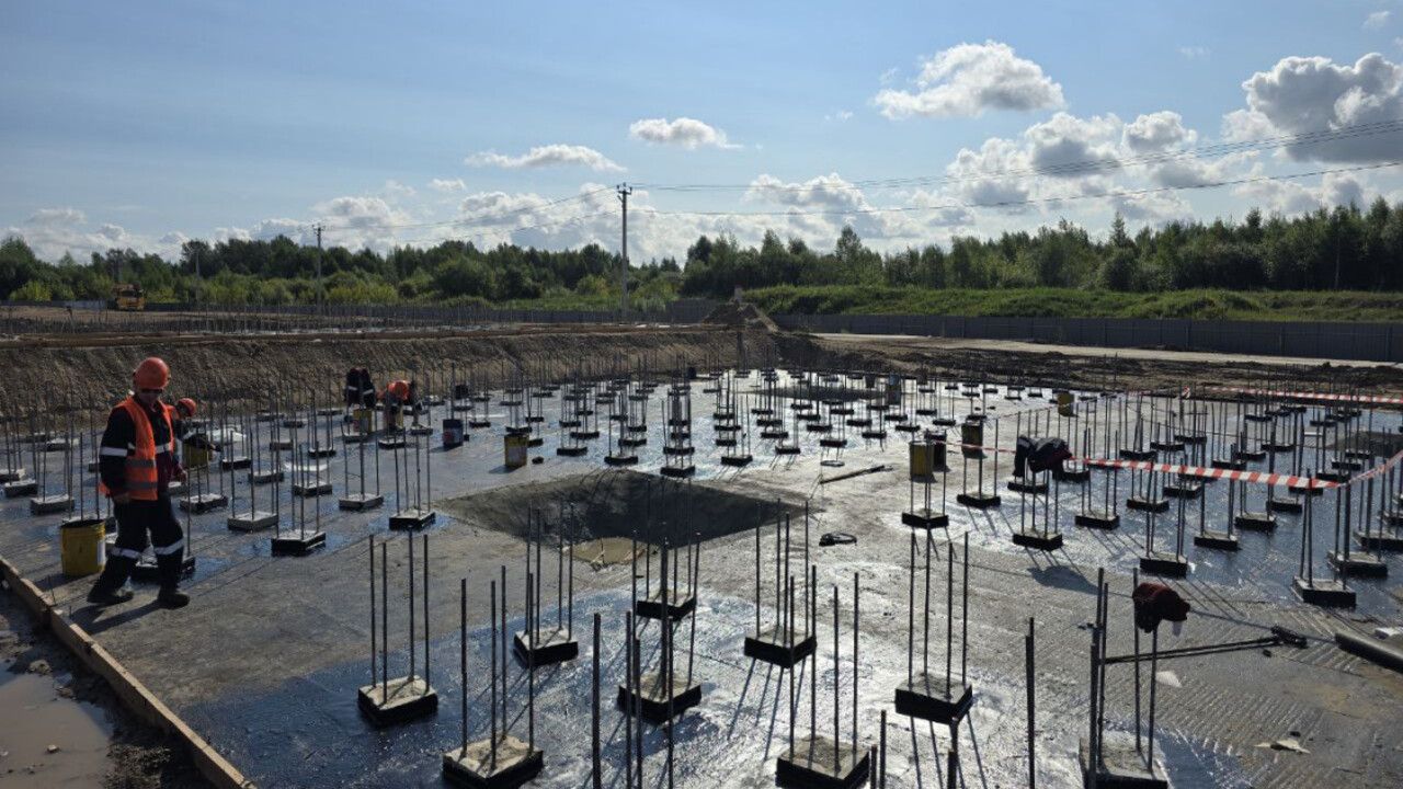 На объектах кампуса «Будущее Пармы» в Перми идут подготовка фундаментов и строительство модульной котельной