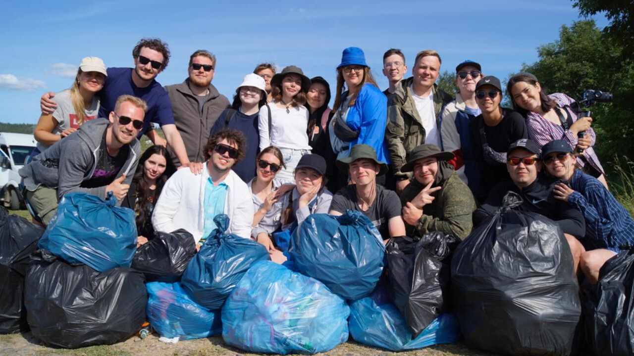 ​Студенты ПГНИУ очистили стоянки на Чусовой и разработали «Экологический кодекс туриста»