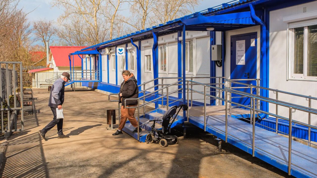 ​В Кукуштане открыли первую в Пермском крае модульную поликлинику